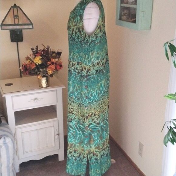 Vintage R & K Maxi Dress - Picture 5 of 13
